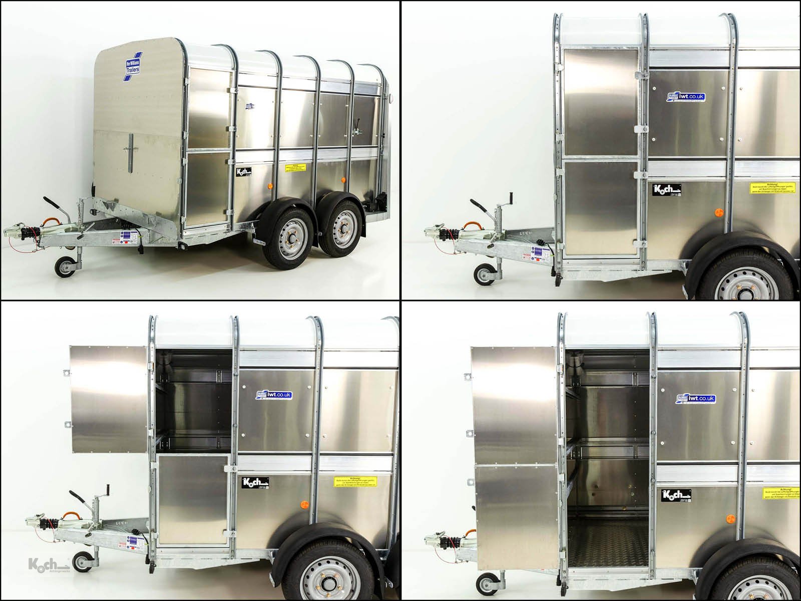 Anhänger des Typs Ifor Williams Viehanhänger TA510 10x6  178x311 Höhe:183 3,5t|Rampe/Tür (Vi11650597Iw), Neumaschine in Winsen (Luhe) (Bild 8)